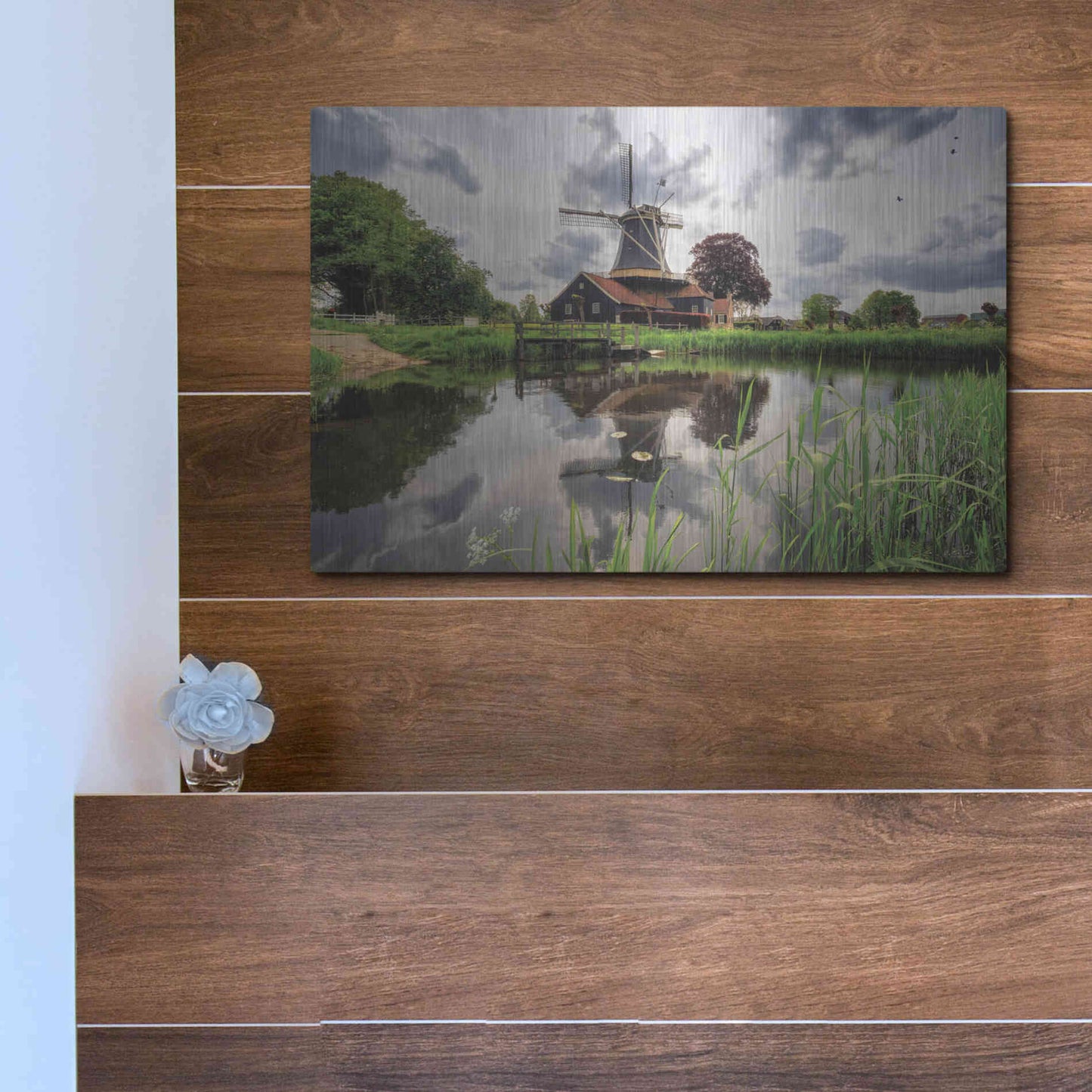 Luxe Metal Art 'Beauty in the Sky' by Martin Podt, Metal Wall Art,16x12