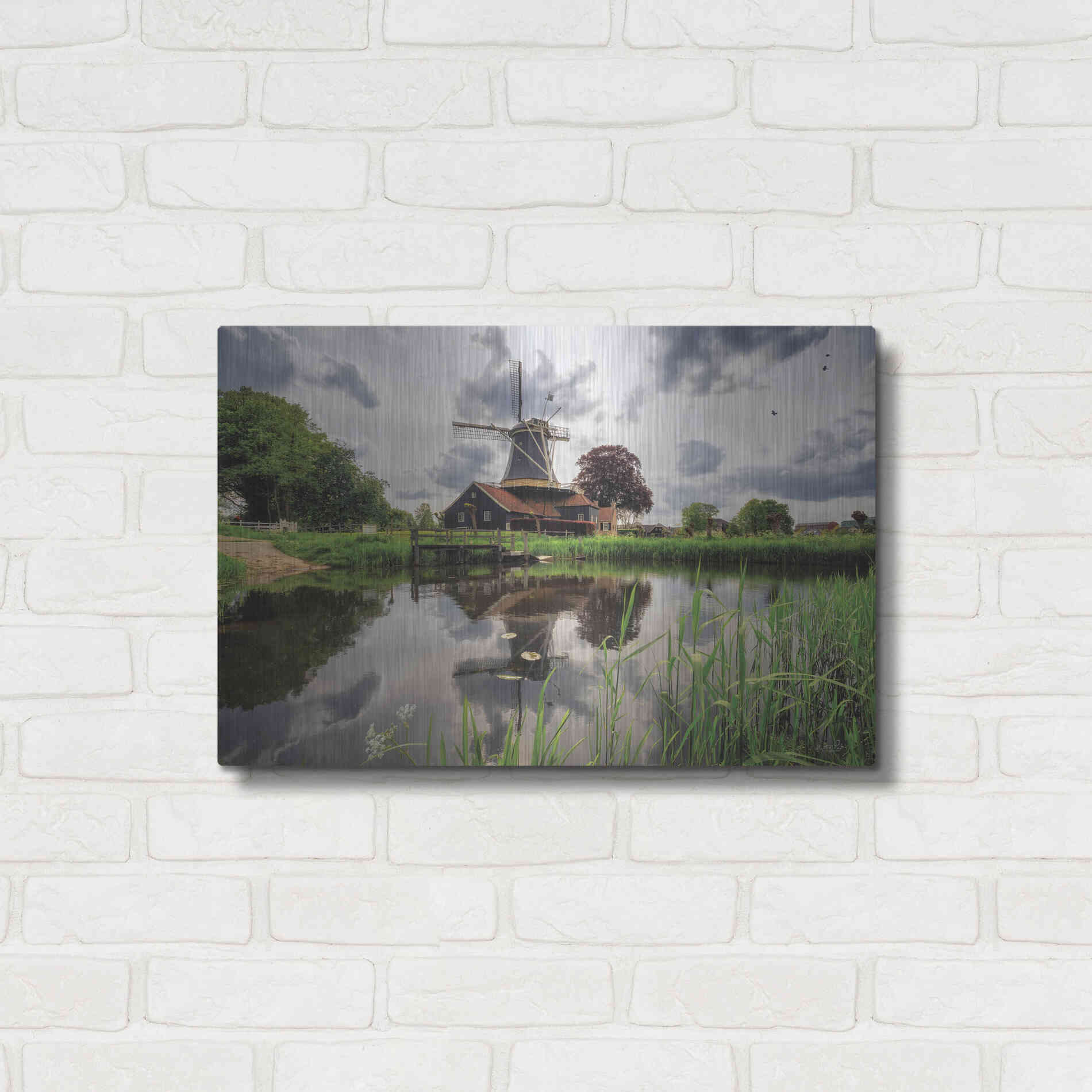 Luxe Metal Art 'Beauty in the Sky' by Martin Podt, Metal Wall Art,24x16