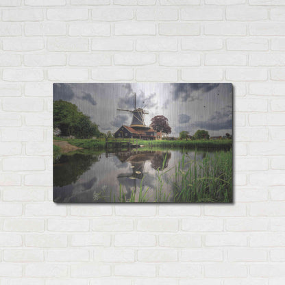 Luxe Metal Art 'Beauty in the Sky' by Martin Podt, Metal Wall Art,36x24