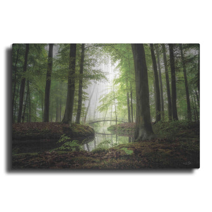 Luxe Metal Art 'On a Beautiful Morning' by Martin Podt, Metal Wall Art