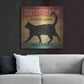 Luxe Metal Art 'Superstition Black Label Whiskey Cat' by Ryan Fowler, Metal Wall Art,36x36