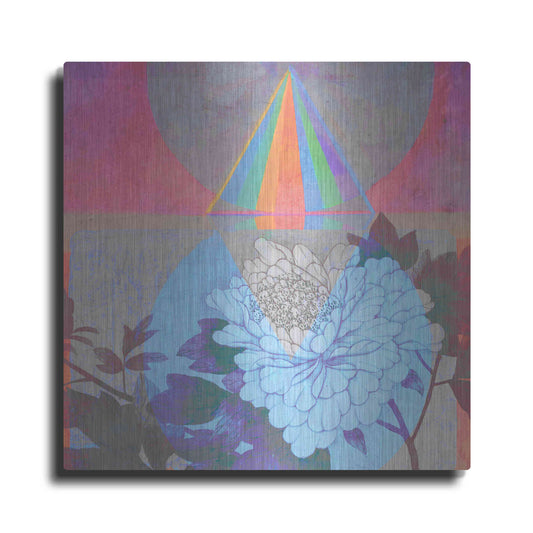 Luxe Metal Art 'High Frequency Nature' by Elena Ray, Metal Wall Art