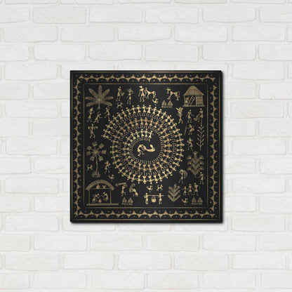 Luxe Metal Art 'Africania ' by Epic Portfolio, Metal Wall Art,24x24