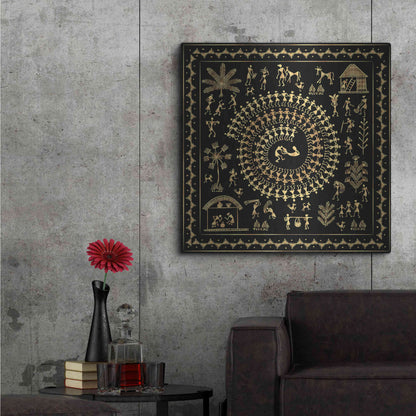 Luxe Metal Art 'Africania ' by Epic Portfolio, Metal Wall Art,36x36