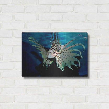 Luxe Metal Art 'BOO' by Epic Portfolio, Metal Wall Art,24x16