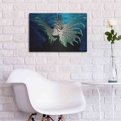 Luxe Metal Art 'BOO' by Epic Portfolio, Metal Wall Art,24x16