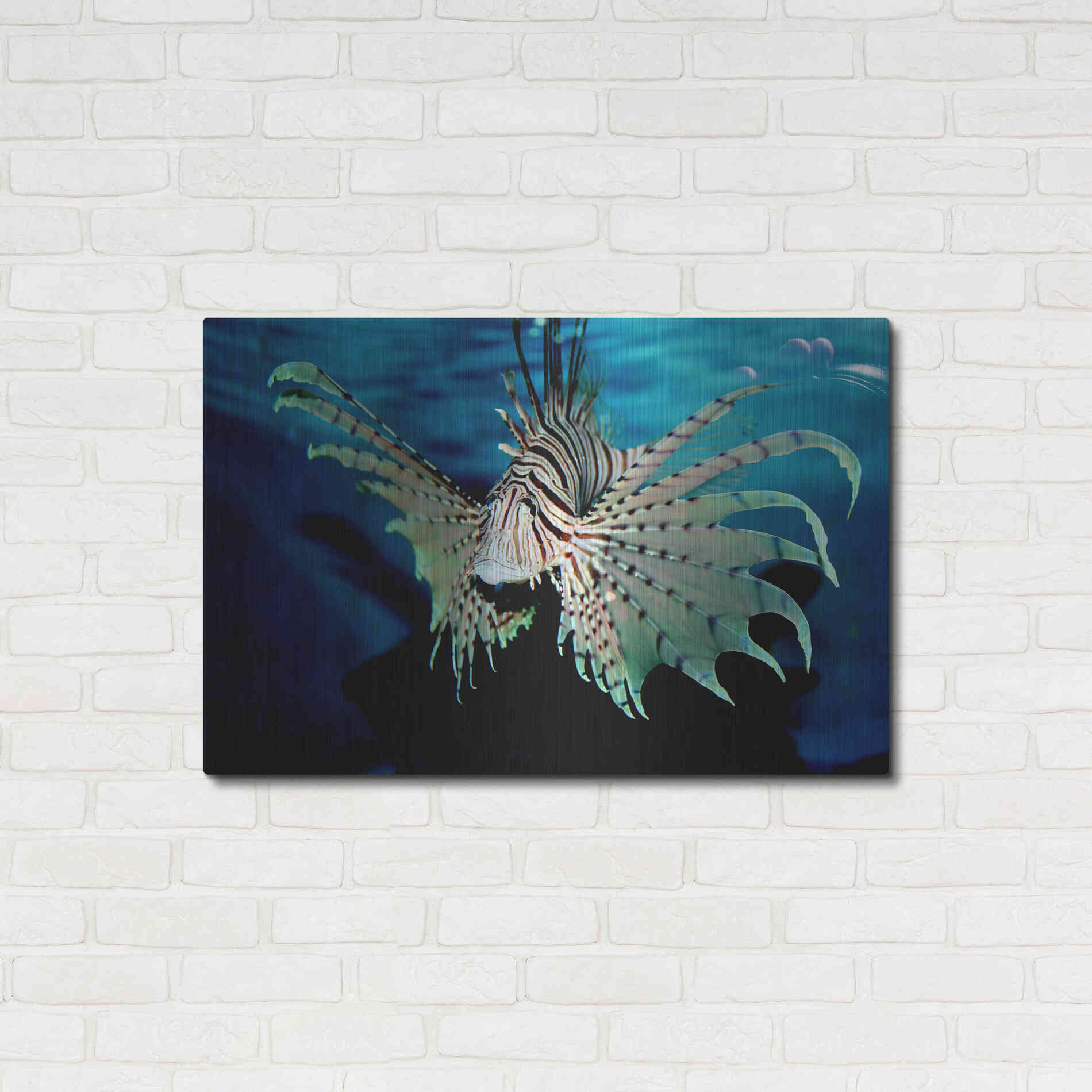 Luxe Metal Art 'BOO' by Epic Portfolio, Metal Wall Art,36x24