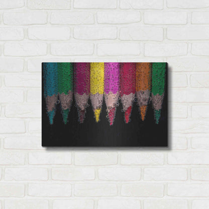 Luxe Metal Art 'Bubbly' by Epic Portfolio, Metal Wall Art,24x16