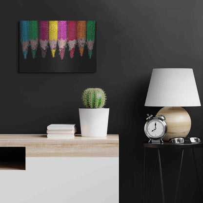 Luxe Metal Art 'Bubbly' by Epic Portfolio, Metal Wall Art,24x16