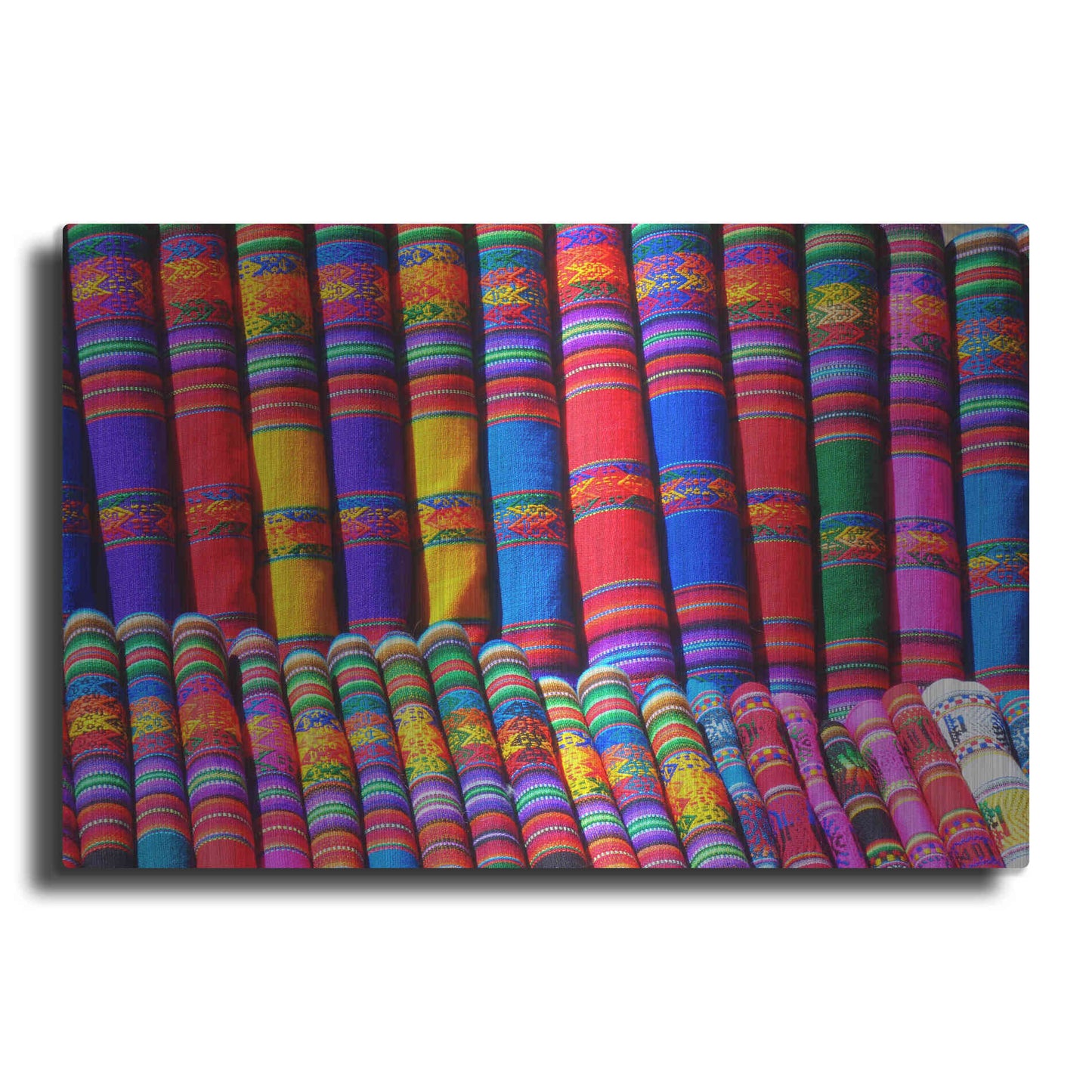 Luxe Metal Art 'Colors of the world' by Epic Portfolio, Metal Wall Art