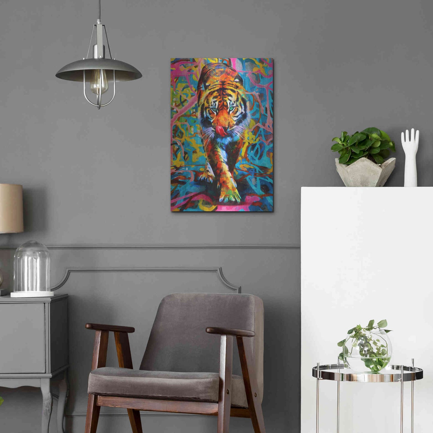 Luxe Metal Art 'Cotton Candy Cobwebs' by Epic Portfolio, Metal Wall Art,16x24