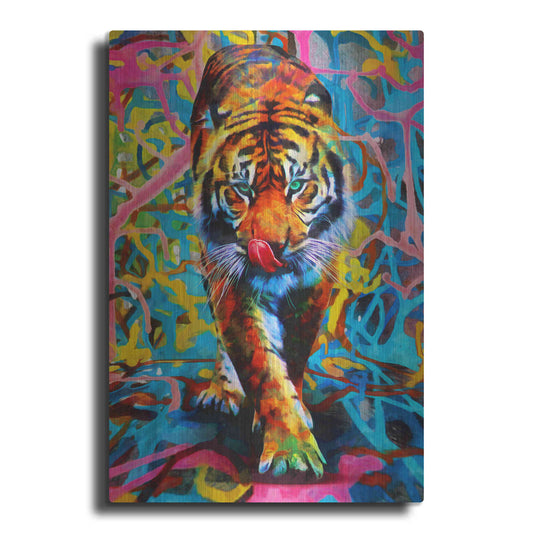 Luxe Metal Art 'Cotton Candy Cobwebs' by Epic Portfolio, Metal Wall Art