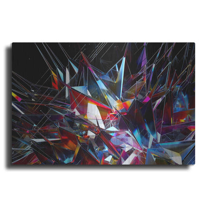 Luxe Metal Art 'Cristalino' by Epic Portfolio, Metal Wall Art