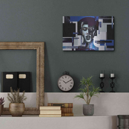 Luxe Metal Art 'Deconstructed Beauty' by Epic Portfolio, Metal Wall Art,16x12