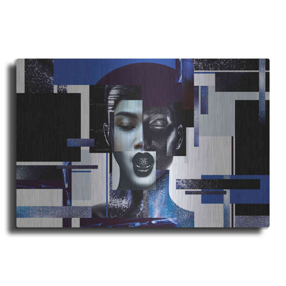 Luxe Metal Art 'Deconstructed Beauty' by Epic Portfolio, Metal Wall Art
