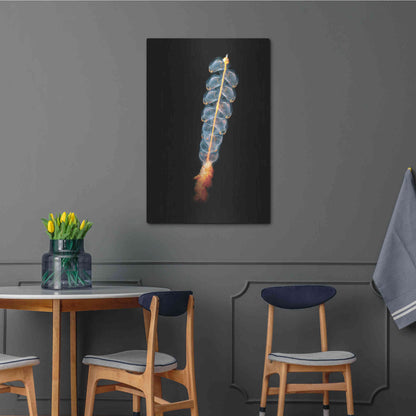 Luxe Metal Art 'Deep Sea Rocket' by Epic Portfolio, Metal Wall Art,24x36