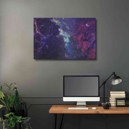 Luxe Metal Art 'Deep Space' by Epic Portfolio, Metal Wall Art,36x24