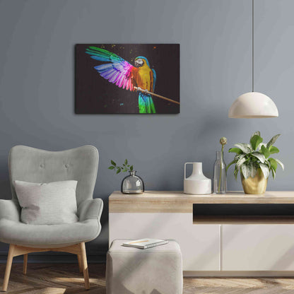 Luxe Metal Art 'Hitchhiker' by Epic Portfolio, Metal Wall Art,24x16