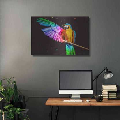 Luxe Metal Art 'Hitchhiker' by Epic Portfolio, Metal Wall Art,36x24