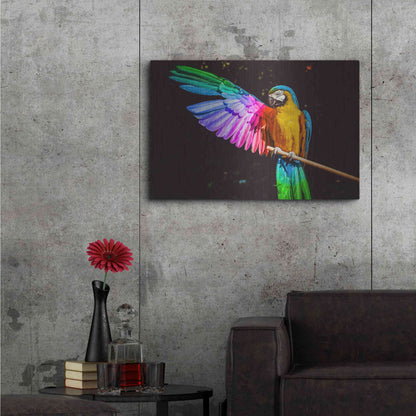 Luxe Metal Art 'Hitchhiker' by Epic Portfolio, Metal Wall Art,36x24