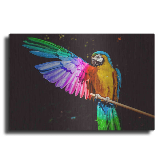 Luxe Metal Art 'Hitchhiker' by Epic Portfolio, Metal Wall Art