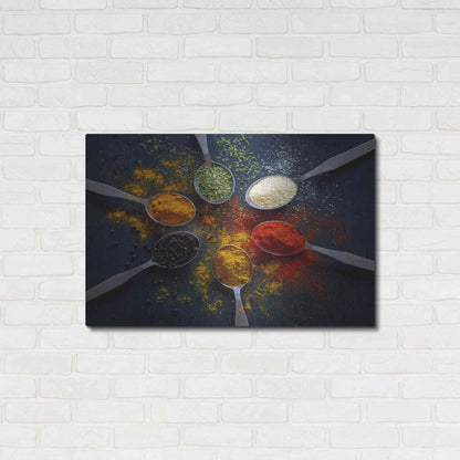 Luxe Metal Art 'Mama's Spices' by Epic Portfolio, Metal Wall Art,36x24