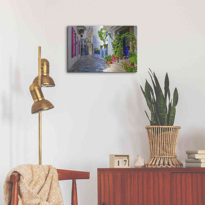 Luxe Metal Art 'Moroccan Alley ' by Epic Portfolio, Metal Wall Art,24x16