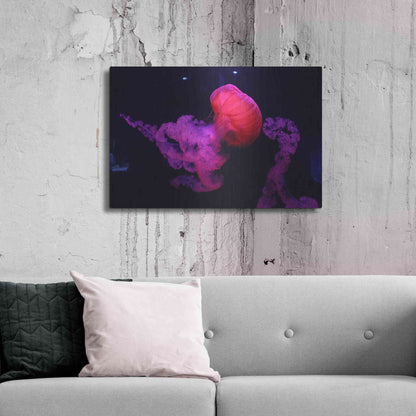 Luxe Metal Art 'Mushroom Cloud' by Epic Portfolio, Metal Wall Art,36x24