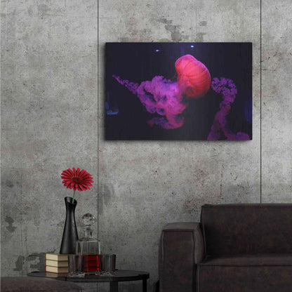 Luxe Metal Art 'Mushroom Cloud' by Epic Portfolio, Metal Wall Art,36x24