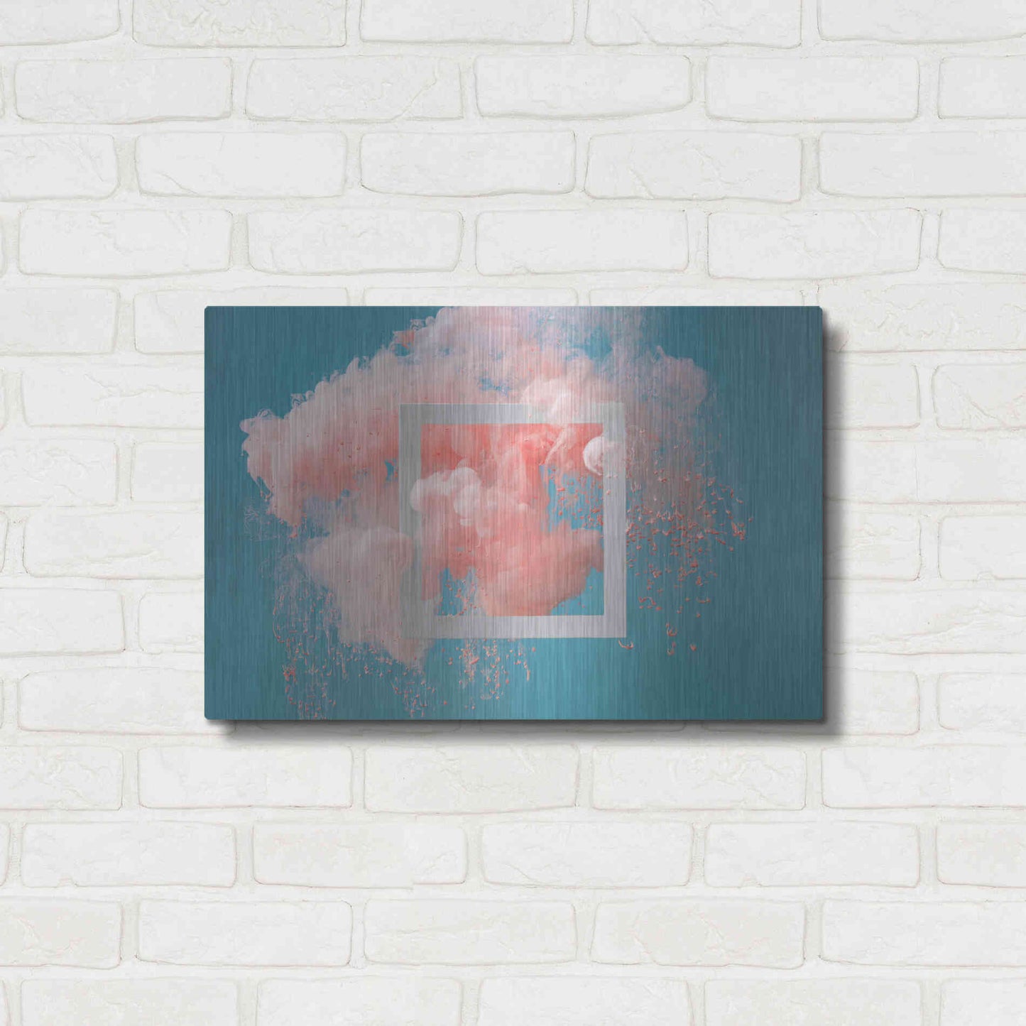 Luxe Metal Art 'Smokey Outlook' by Epic Portfolio, Metal Wall Art,24x16