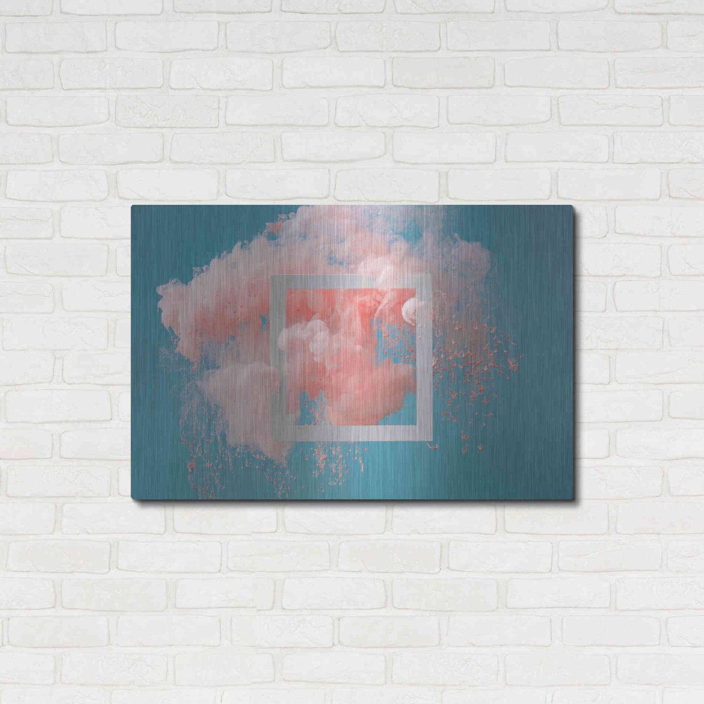 Luxe Metal Art 'Smokey Outlook' by Epic Portfolio, Metal Wall Art,36x24