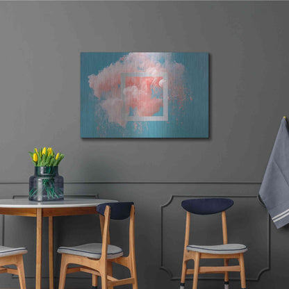 Luxe Metal Art 'Smokey Outlook' by Epic Portfolio, Metal Wall Art,36x24