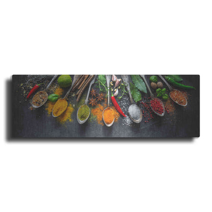 Luxe Metal Art 'Spicy World II' by Epic Portfolio, Metal Wall Art