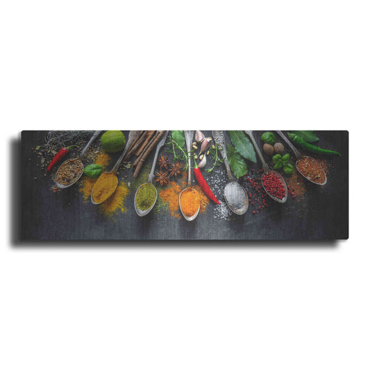 Luxe Metal Art 'Spicy World II' by Epic Portfolio, Metal Wall Art