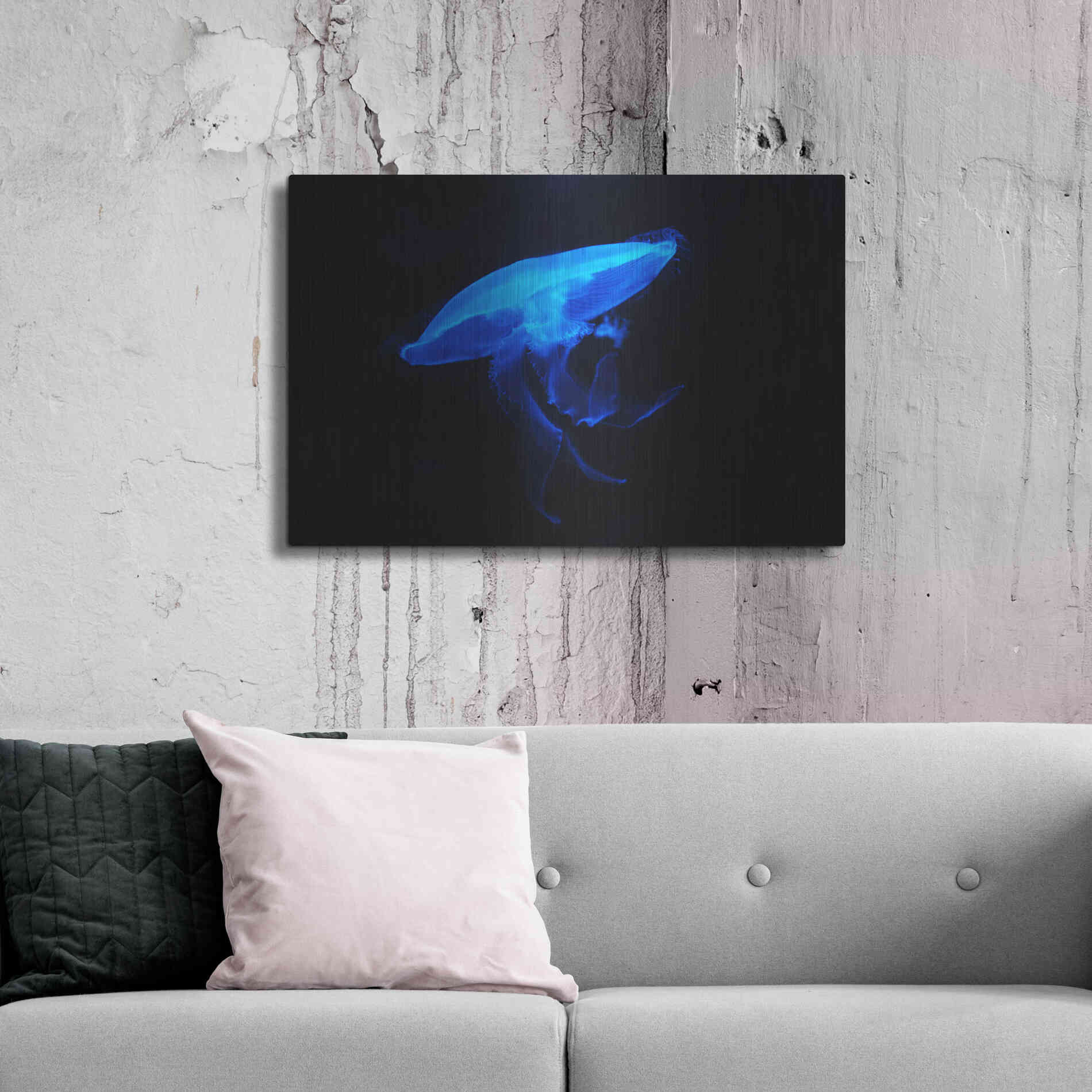 Luxe Metal Art 'Swan Lake' by Epic Portfolio, Metal Wall Art,36x24