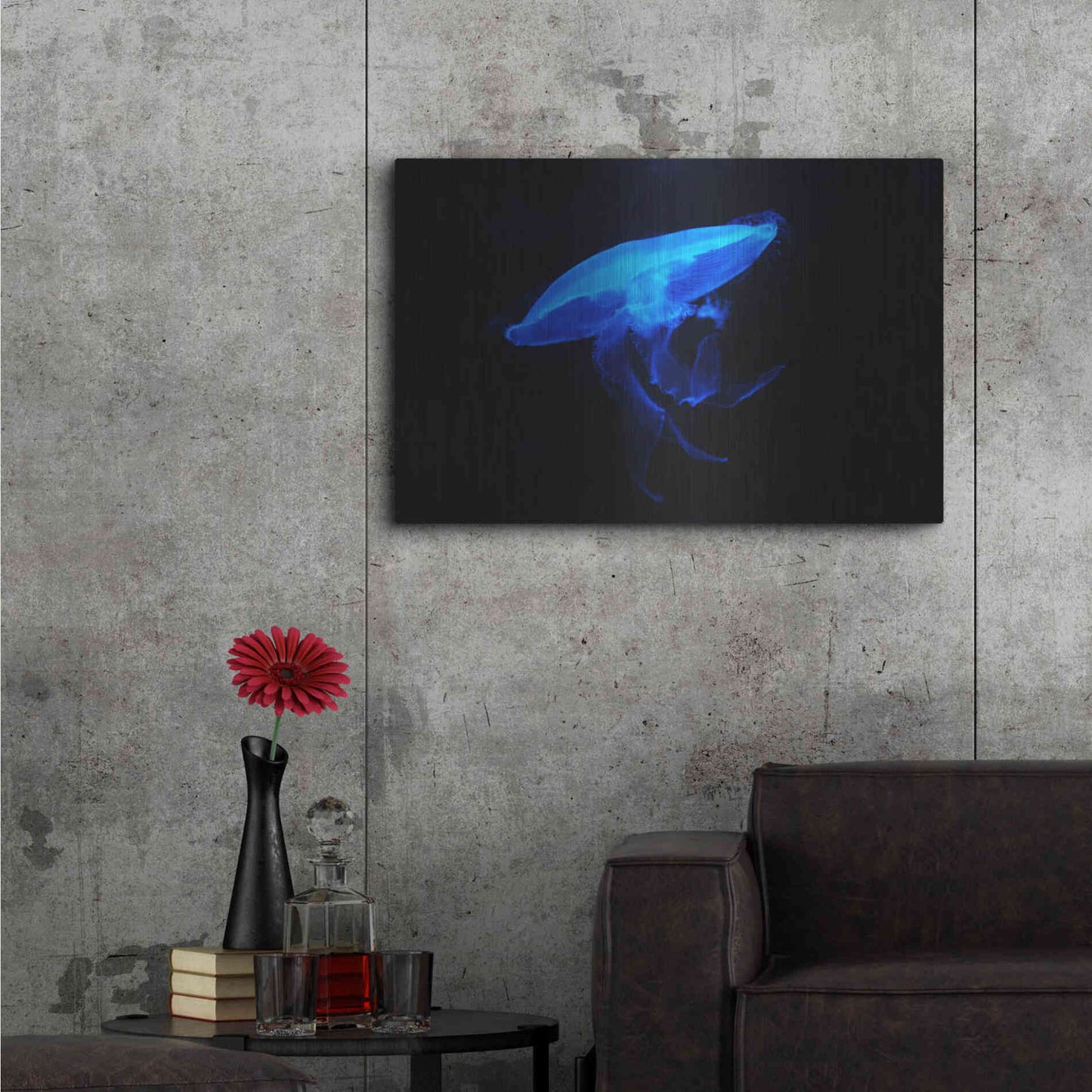 Luxe Metal Art 'Swan Lake' by Epic Portfolio, Metal Wall Art,36x24