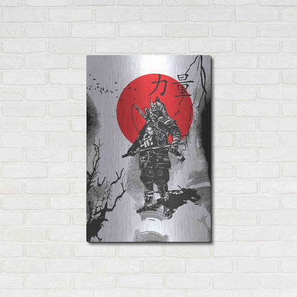 Luxe Metal Art 'The Last Samurai ' by Epic Portfolio, Metal Wall Art,24x36