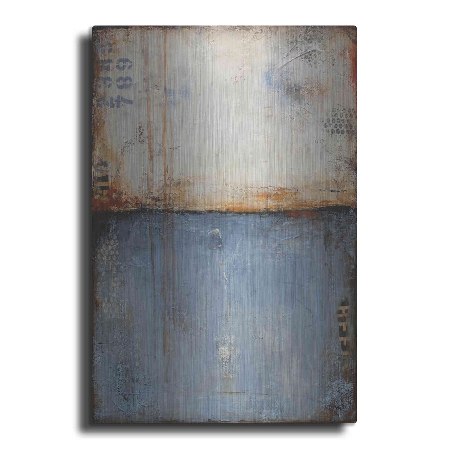 Luxe Metal Art  'Promised Time' by Erin Ashley, Metal Wall Art