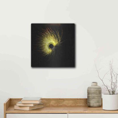 Luxe Metal Art 'Luminescence' by Rita Shimelfarb, Metal Wall Art,12x12