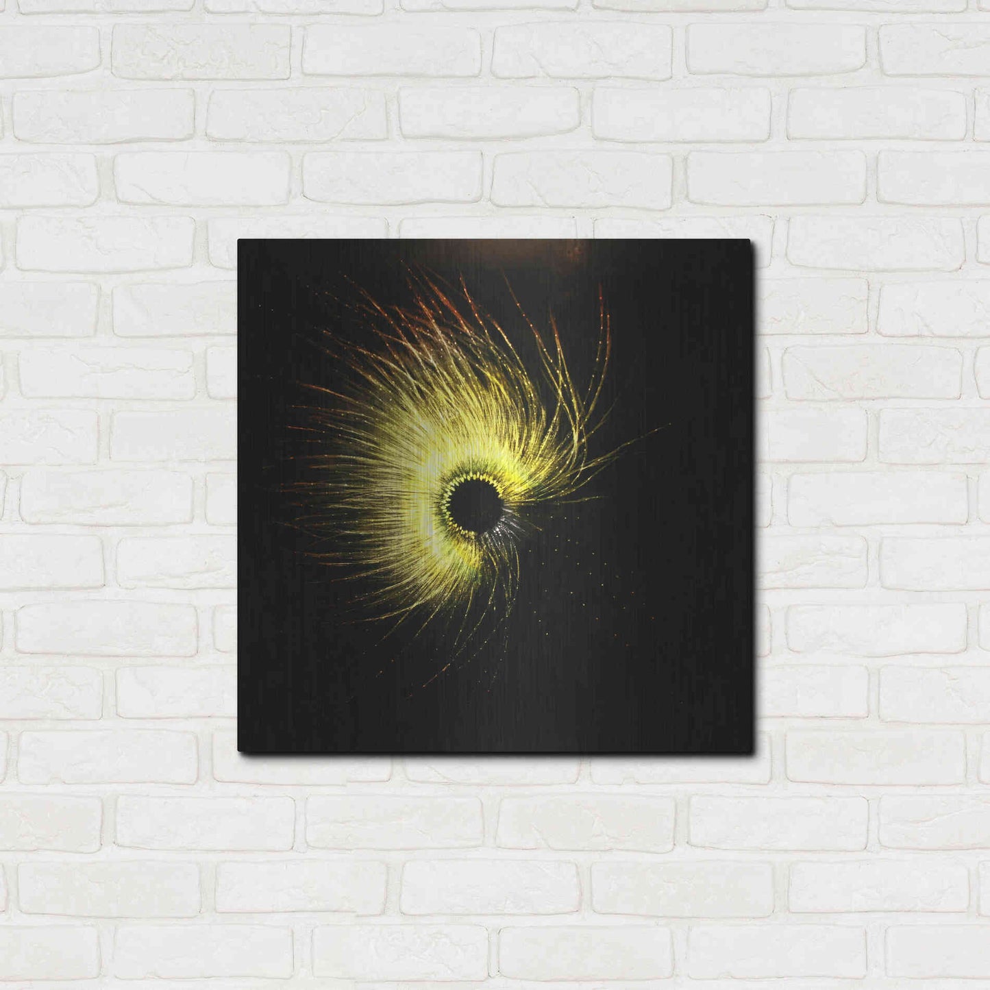 Luxe Metal Art 'Luminescence' by Rita Shimelfarb, Metal Wall Art,24x24