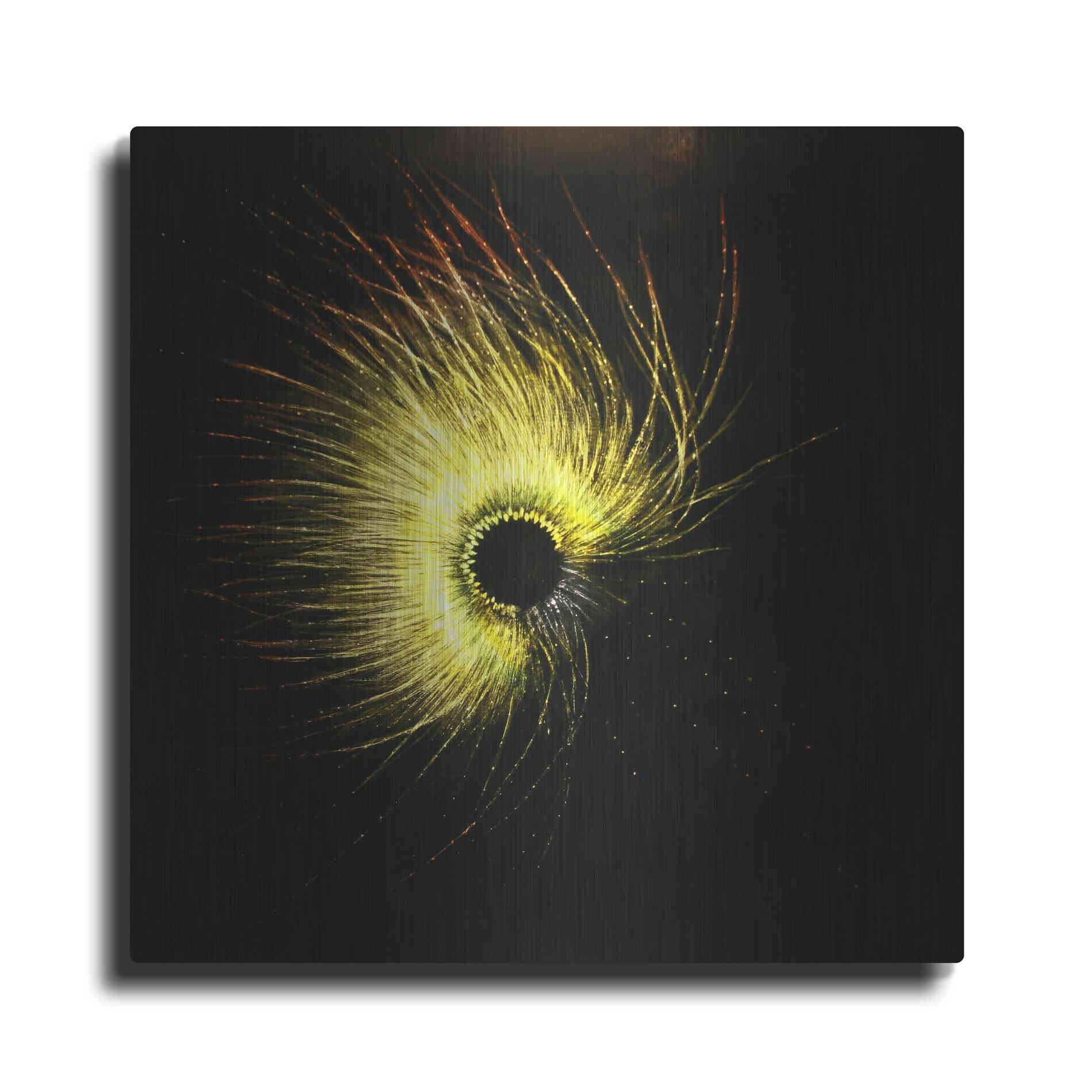 Luxe Metal Art 'Luminescence' by Rita Shimelfarb, Metal Wall Art