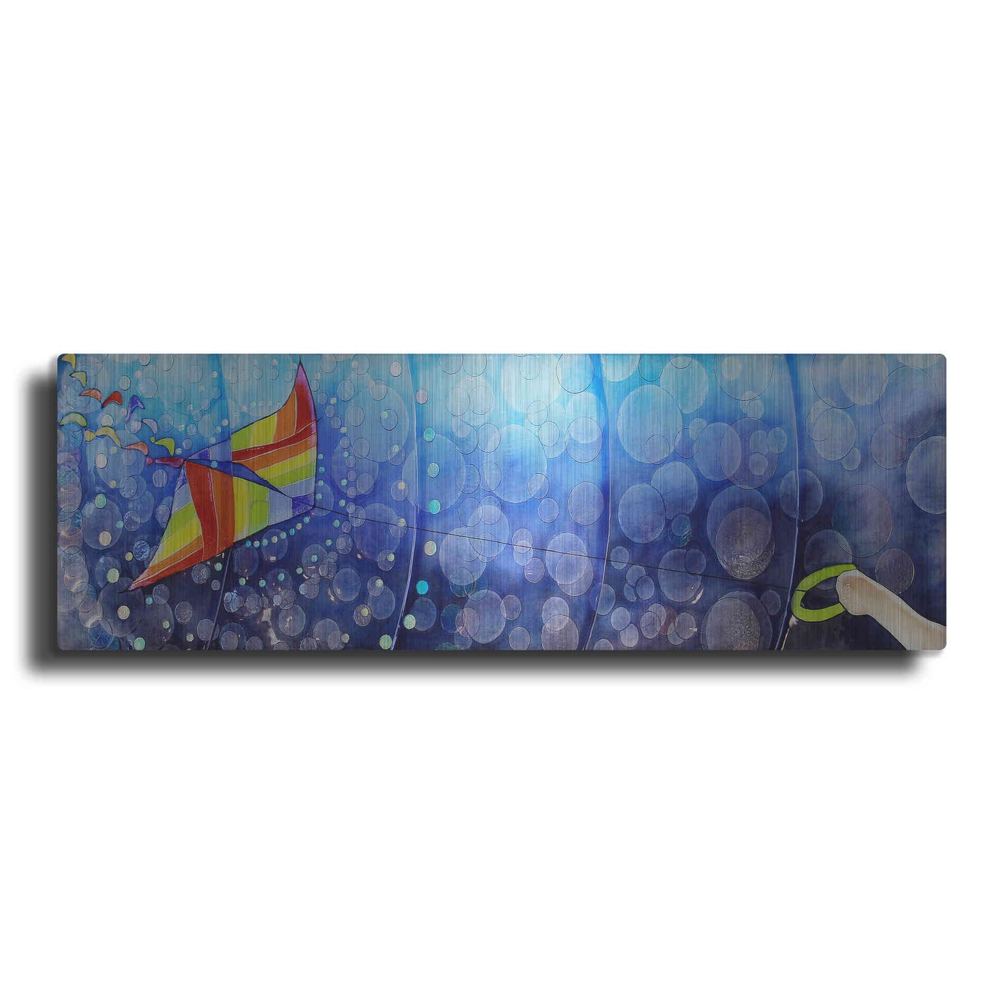 Luxe Metal Art 'Air' by Rita Shimelfarb, Metal Wall Art