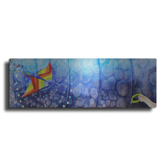 Luxe Metal Art 'Air' by Rita Shimelfarb, Metal Wall Art