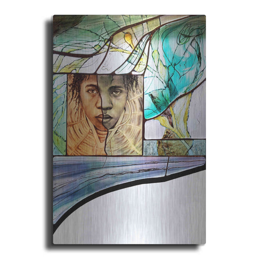 Luxe Metal Art 'Voyage' by Rita Shimelfarb, Metal Wall Art