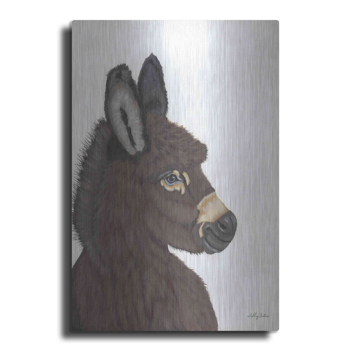 Luxe Metal Art 'Archie' by Ashley Justice, Metal Wall Art