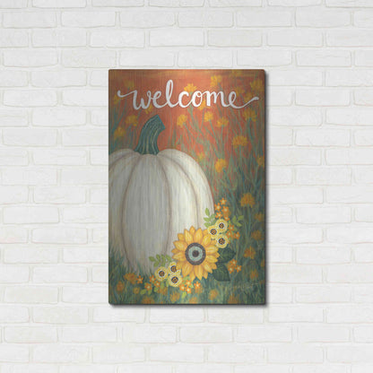 Luxe Metal Art 'Pumpkin Patch' by Annie LaPoint, Metal Wall Art,24x36