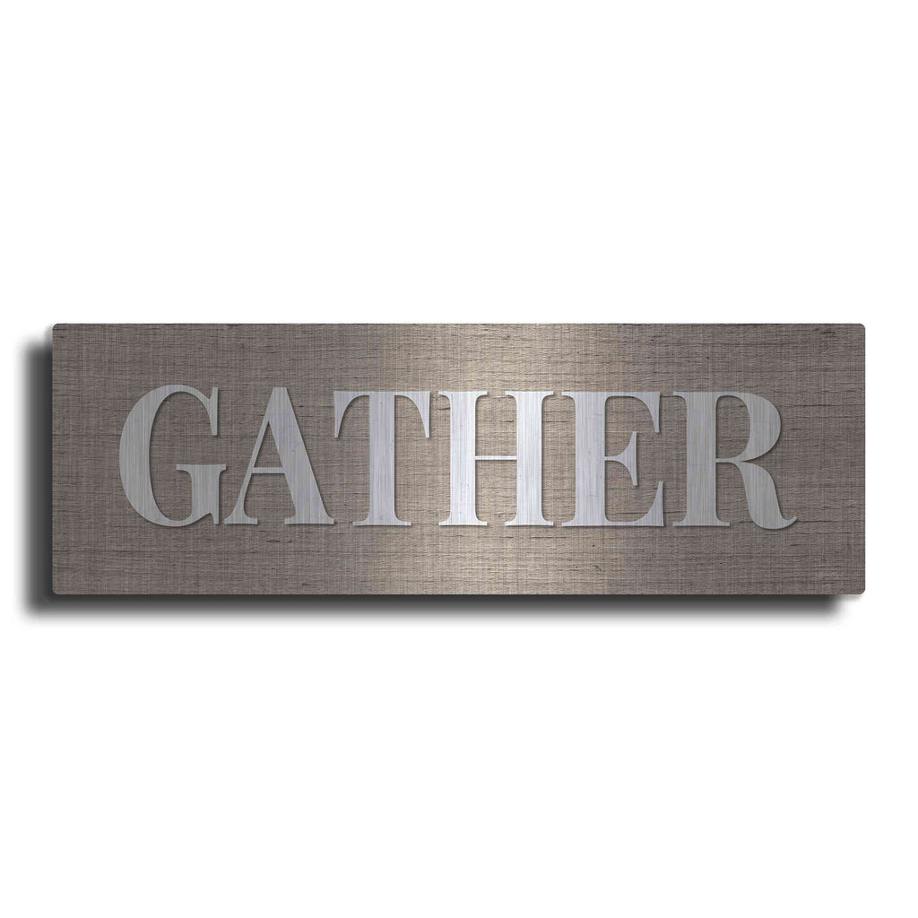 Luxe Metal Art 'Gather ' by Susie Boyer, Metal Wall Art