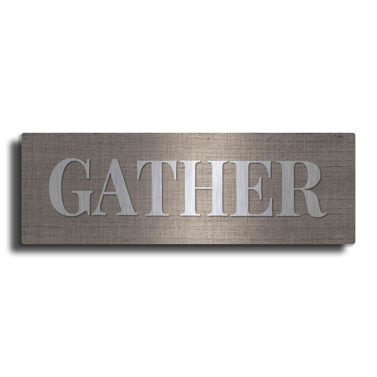 Luxe Metal Art 'Gather ' by Susie Boyer, Metal Wall Art