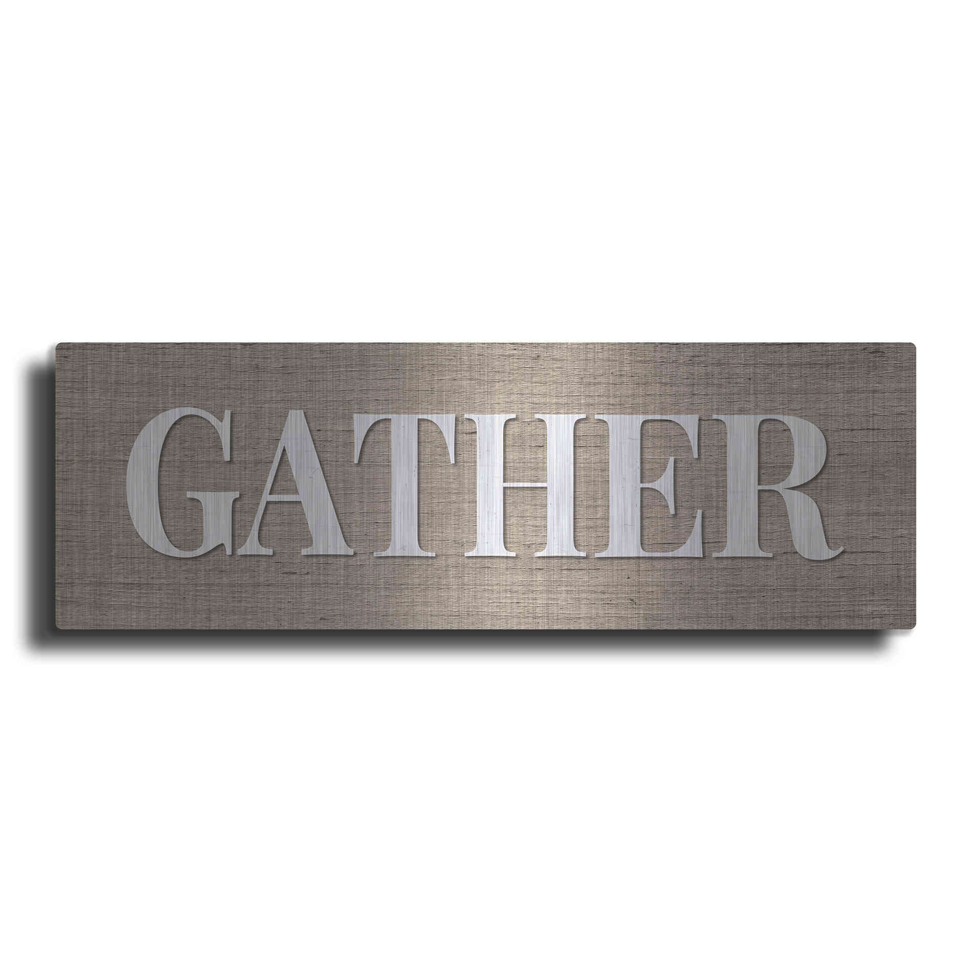 Luxe Metal Art 'Gather ' by Susie Boyer, Metal Wall Art