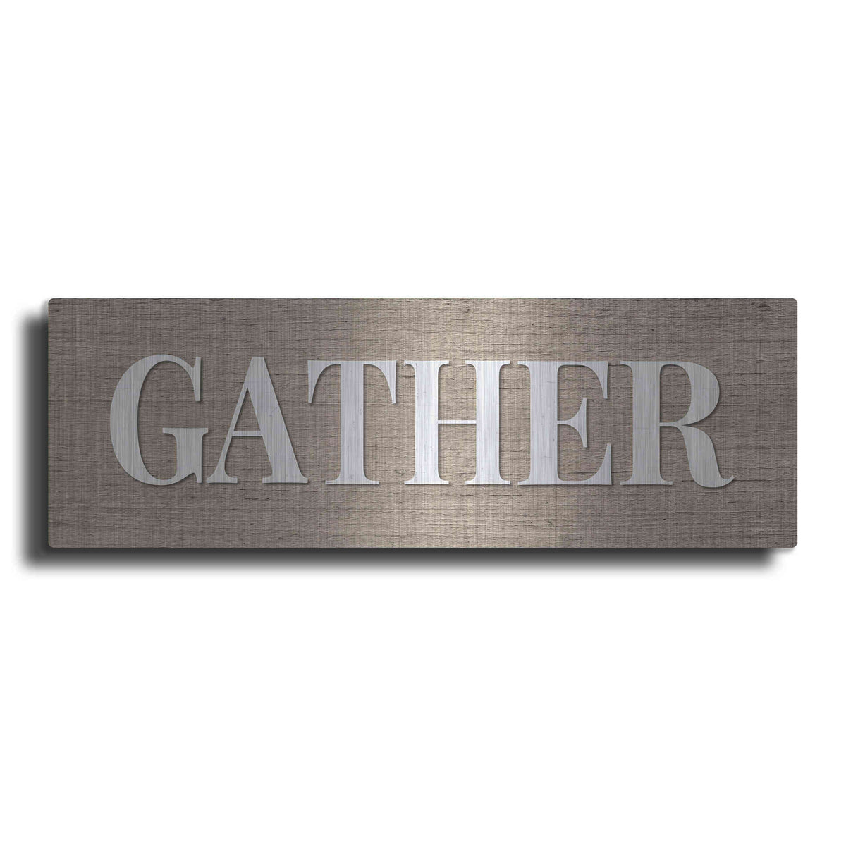 Luxe Metal Art 'Gather ' by Susie Boyer, Metal Wall Art